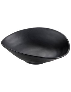 Coppetta nera in melamina 18x15x5,5 cm Leone T8201