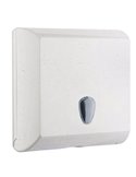 Dispenser carta asciugamani piegati a V e Z 500 fogli bianco Woodplastic A70821WD