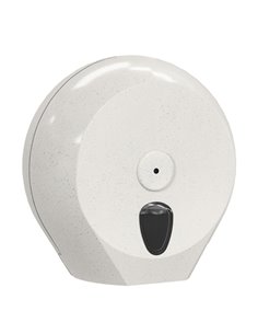 Dispenser carta igienica Mini Jumbo plus rotolo Ø 23cm bianco Woodplastic A756N1WD MAR PLAST ACCESSORI PER IL BAGNO E DISPENSER