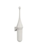 Portascopino da parete per bagno bianco Woodplastic A65811WD