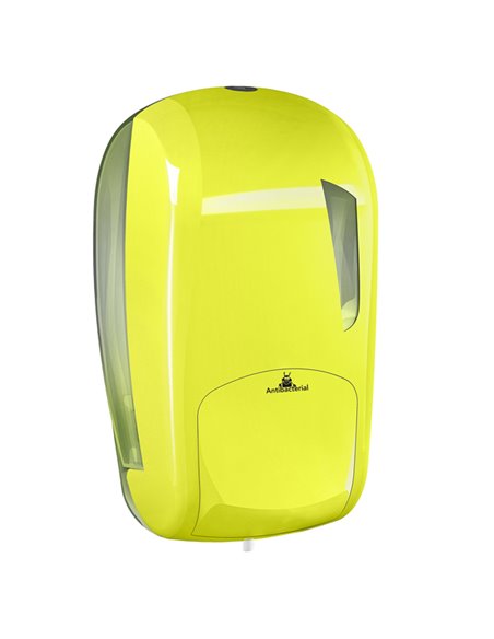 Dispenser sapone liquido a riempimento Skin 1 L giallo fluo A91201FAB
