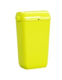 Cestino gettacarte Skin con coperchio 23 L giallo fluo A74049F1