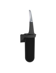 Portascopino da parete per bagno Skin Pietra Mar Plast A92901PO