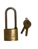 Lucchetto ad arco lungo 40mm acciaio cromato Metalplus PT2780B