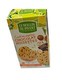 Confezione da 175gr cookies cioccolato e nocciola - Le moulin du privert 0827759