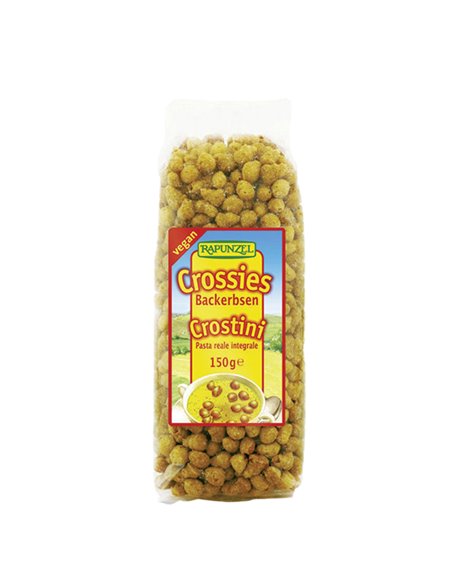 Crostini Rapunzel confezione 150gr - Rapunzel 0026663 Rapunzel SNACK DOLCI-SALATI