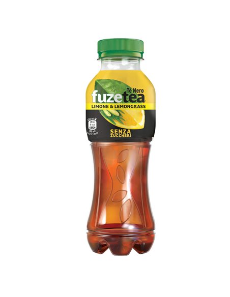 Fuze Tea bottiglia 400ml gusto Limone Zero COFLZ4 Coca-cola company BEVANDE