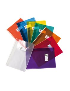 Coprimaxi Cristallo 14 PVC neutro A4 c/alette e portanome Ri.Plast 30714111.30 Colorosa COPRILIBRO-COPRIMAXI