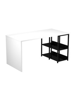 Scrivania Home-office Smarty 140x69xH72,4cm Bianco 2767/3-CQCR0000-AQ/3 ARTEXPORT SCRIVANIE E TAVOLI RIUNIONE