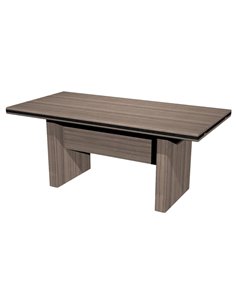 Scrivania direzionale 180x90cm ELEGANCE Noce Toscano 351/N ARTEXPORT SCRIVANIE E TAVOLI RIUNIONE