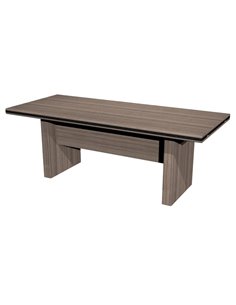 Scrivania direzionale 210x90cm ELEGANCE Noce Toscano 352/N ARTEXPORT SCRIVANIE E TAVOLI RIUNIONE