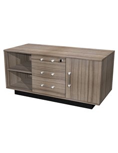 Mobile di servizio ELEGANCE 120x55x56,6Hcm Noce Toscano 35017/N ARTEXPORT ARMADI E MOBILI CONTENITORE
