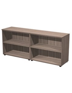 Coppia mobili bassi ELEGANCE 180x45,3x75Hcm Noce Toscano 230C-62/N ARTEXPORT ARMADI E MOBILI CONTENITORE