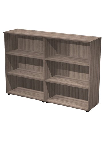 Coppia mobili medi ELEGANCE 180x45,3x126,2Hcm Noce Toscano 235C-62/N ARTEXPORT ARMADI E MOBILI CONTENITORE