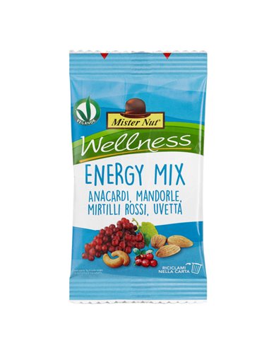 Energy Mix 25gr Mister Nut 118074006115 Mister Nut SNACK DOLCI-SALATI