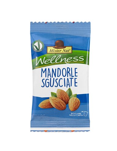 Mandorle al naturale 25gr Mister Nut 118061306115 Mister Nut SNACK DOLCI-SALATI