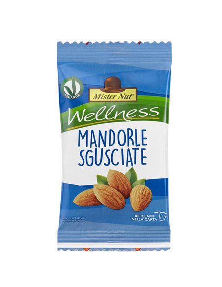 Mandorle al naturale 25gr Mister Nut 118061306115 Mister Nut SNACK DOLCI-SALATI