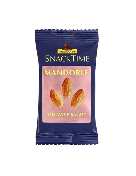 Mandorle 25gr Snack time Mister Nut 44064306115 Mister Nut SNACK DOLCI-SALATI