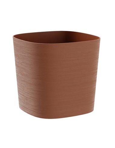 Vaso quadrato Capri 26lt terracotta TeraPlast 38711038001