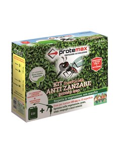 Kit insetticida antizanzare pronto all'uso Protemax PROTE193