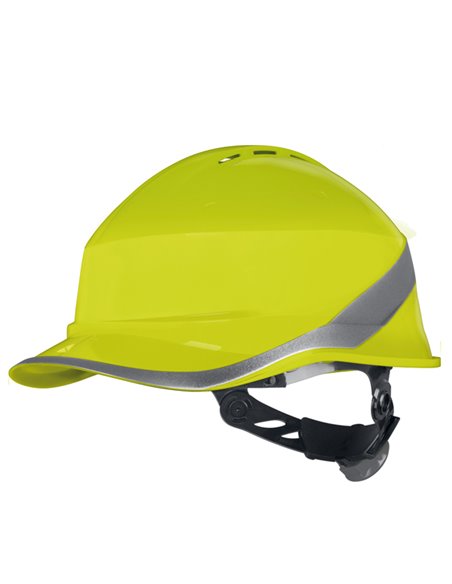 Elmetto da Cantiere DIAMOND VI WIND giallo Deltaplus DIAM6WTRJAFL DELTAPLUS DPI PER TESTA E UDITO