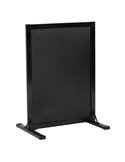 Lavagna Stand da terra Woody 78x56x40cm nero Securit SBDT-BL-80