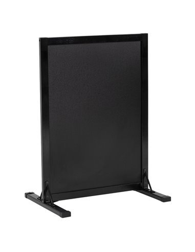 Lavagna Stand da terra Woody 78x56x40cm nero Securit SBDT-BL-80 SECURIT LAVAGNE NERE