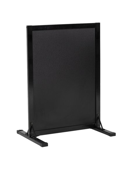Lavagna Stand da terra Woody 78x56x40cm nero Securit SBDT-BL-80 SECURIT LAVAGNE NERE