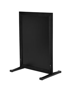 Lavagna Stand da terra Woody 78x56x40cm nero Securit SBDT-BL-80 SECURIT LAVAGNE NERE 2