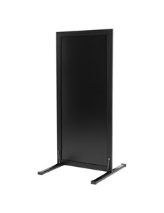 Lavagna Stand da terra Woody 117x56x60cm nero Securit SBST-BL-120