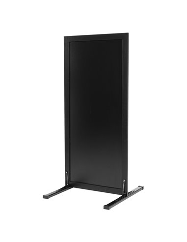 Lavagna Stand da terra Woody 117x56x60cm nero Securit SBST-BL-120