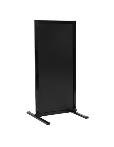Lavagna Stand da terra Woody 117x56x60cm nero Securit SBST-BL-120