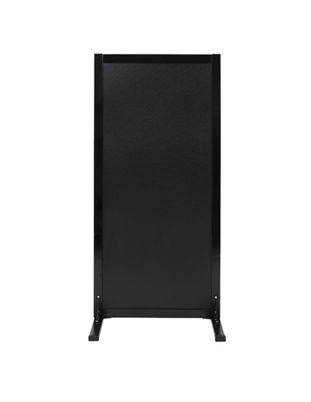 Lavagna Stand da terra Woody 117x56x60cm nero Securit SBST-BL-120