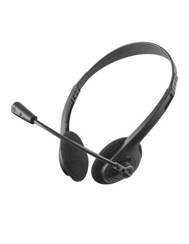Cuffie con microfono per Chat PRIMO Trust 21665 TRUST ALTOPARLANTI-MICROFONI-CUFFIE