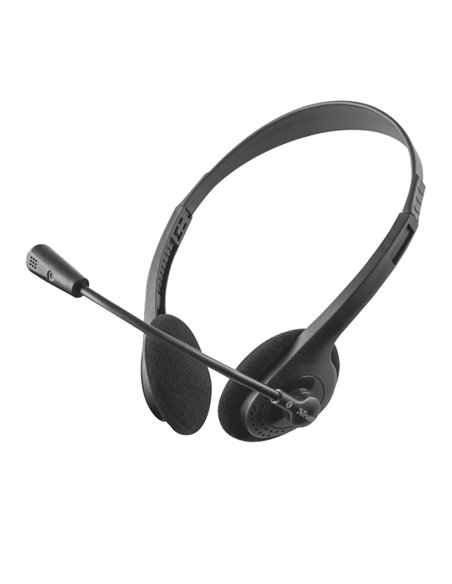 Cuffie con microfono per Chat PRIMO Trust 21665 TRUST ALTOPARLANTI-MICROFONI-CUFFIE