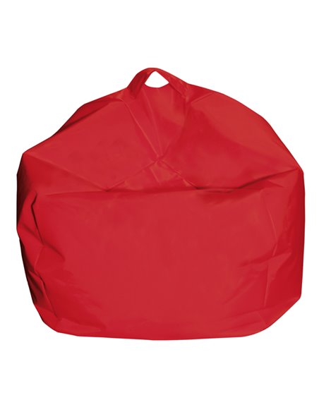 Pouf Comodone rosso H 62x65 Ø cm P1551001/D