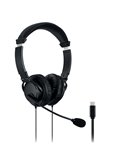 Cuffie USB ad alta fedeltA' con microfono conn. USB-C-Kensington K97457WW