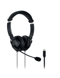 Cuffie USB ad alta fedeltA' con microfono conn. USB-C-Kensington K97457WW KENSINGTON ALTOPARLANTI-MICROFONI-CUFFIE