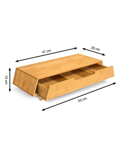 Supporto schermo in bamboo by Cep 2240030301