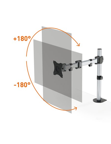 Braccio porta monitor SELECT per 1 monitor 5094-23 Durable 5094-23 DURABLE SUPPORTI-BRACCI MONITOR-NOTEBOOK