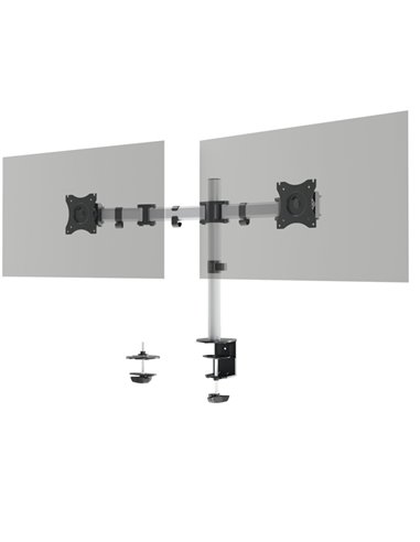 Braccio porta monitor SELECT per 2 monitor 5095-23 Durable 5095-23 DURABLE SUPPORTI-BRACCI MONITOR-NOTEBOOK