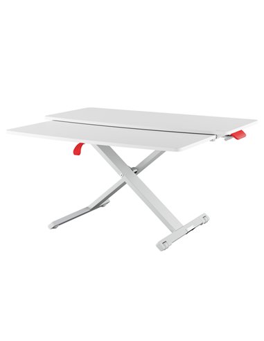 Postazione Sit  Stand da scrivania con vassoio -Leitz Ergo Cosy 65320085