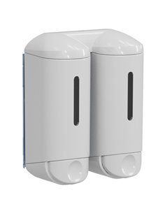 Dispenser a muro per sapone liquido 0,17lt bianco Double Shower Small MAR PLAST A94601