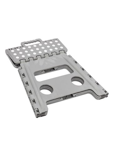 Sgabello Clic Clac alto grigio 30x22x32cm S1407117/G King Collection SCALE E TRABATTELLI