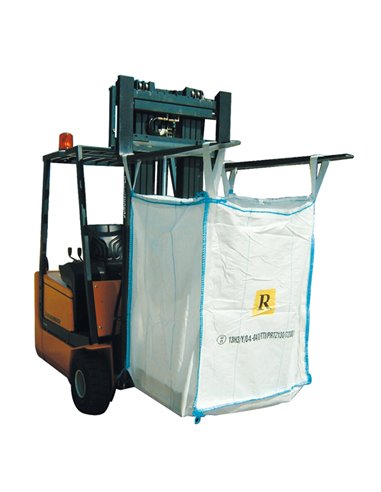 Saccone Big Bag a pannelli per stoccaggio rifiuti ONU 13H 3/Y BIGONU Carvel SCAFFALI