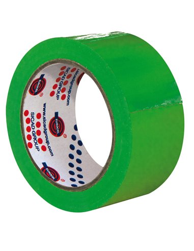 Nastro adesivo 50mm x 66m Verde PVC 350 Eurocel 501366 EUROCEL NASTRO PER IMBALLO-TENDINASTRO