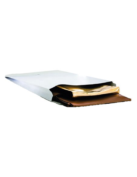 100 Buste bianche a sacco con soffietti Securitex® B5 17,6x25x3,8cm 130gr 14221