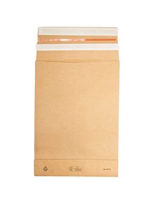 250 Sacchetti a fondo quadro E-Green carta kraft avana B4 25x35x5+10cm 69113