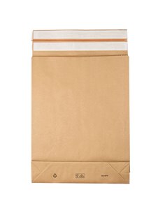 200 Sacchetti a fondo quadro E-Green carta kraft avana C3 35x45x8+10cm 69115