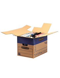 Scatola per traslochi Smooth Move Prime 37,5 lt 6205201 BANKERS BOX SCATOLE E TUBI PER SPEDIZIONE